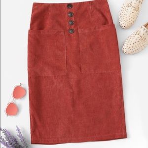 💕Host pick💕Daniela midi skirts with pockets